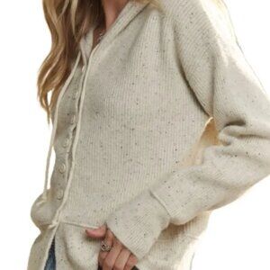 ✨NWT ADORA Hoodie Relaxed Fit Ribbed Cuffs Sweater Cardigan